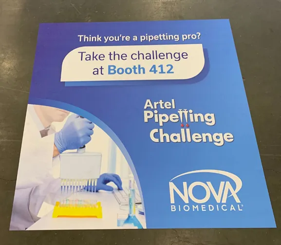 Expo Hall Floor Stickers