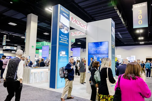 The NHIA Expo floor